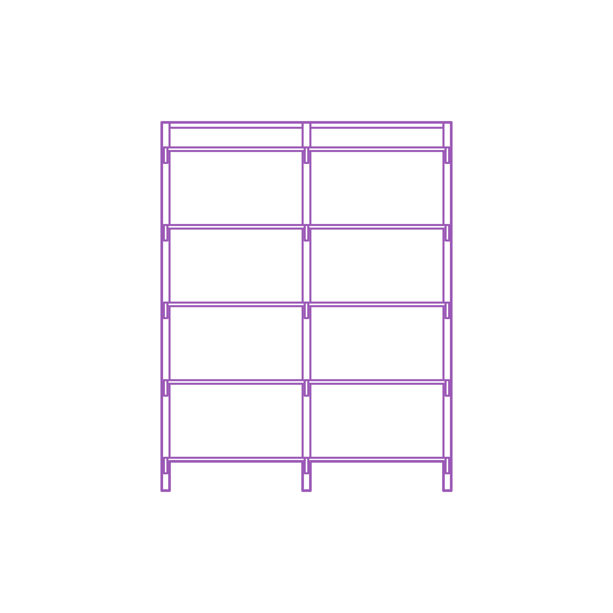 Fixtures Shelves Shelving Ikea Algot Wall Upright System 61 Inch Tall Svg Line Art Free Vectors